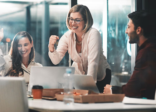 In February, employment trended up in health care, financial activities, transportation and warehousing, and social assistance